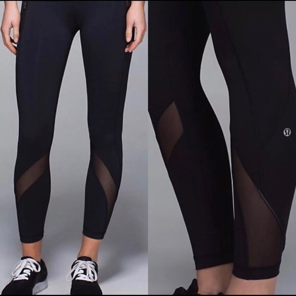 Lululemon inspire mesh leggings